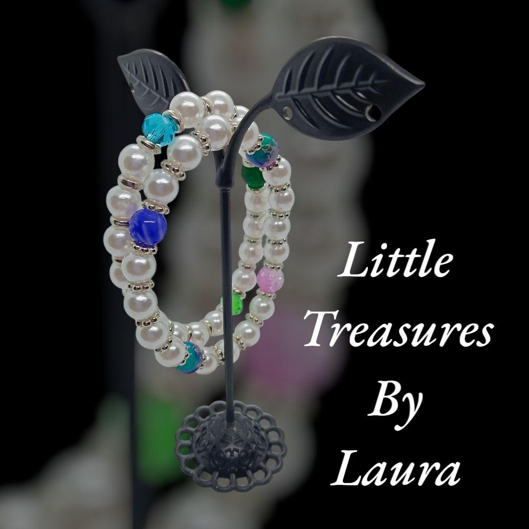 Pearl & Glass Beeds Bracelet