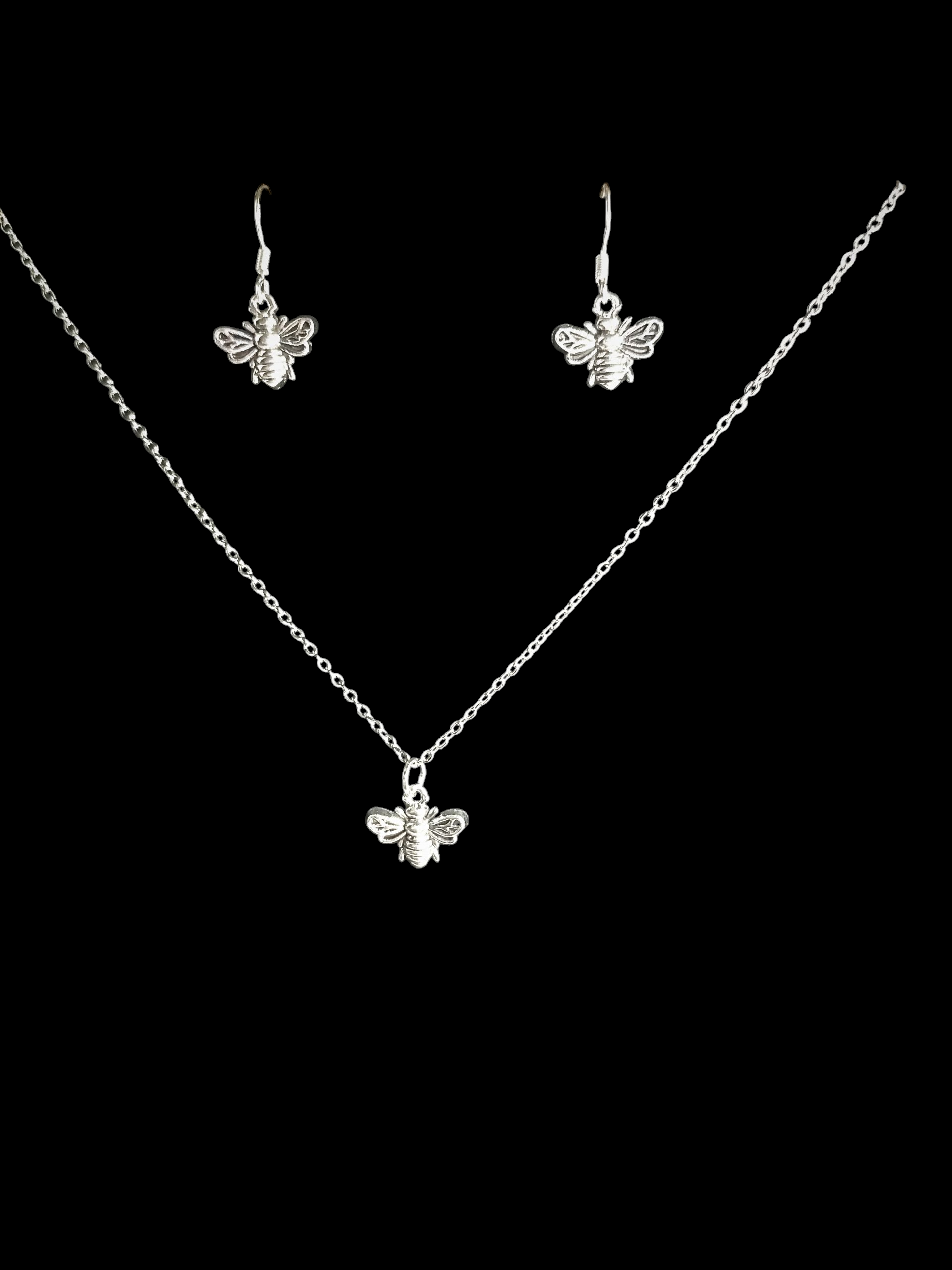 Bee Earring & Necklace Set