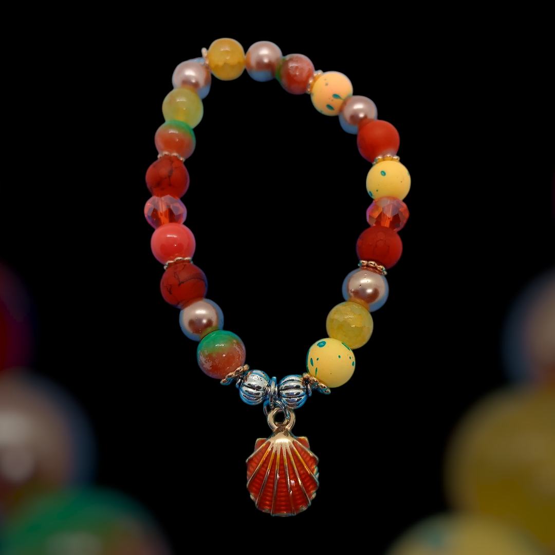 Seashell Charm Bracelet