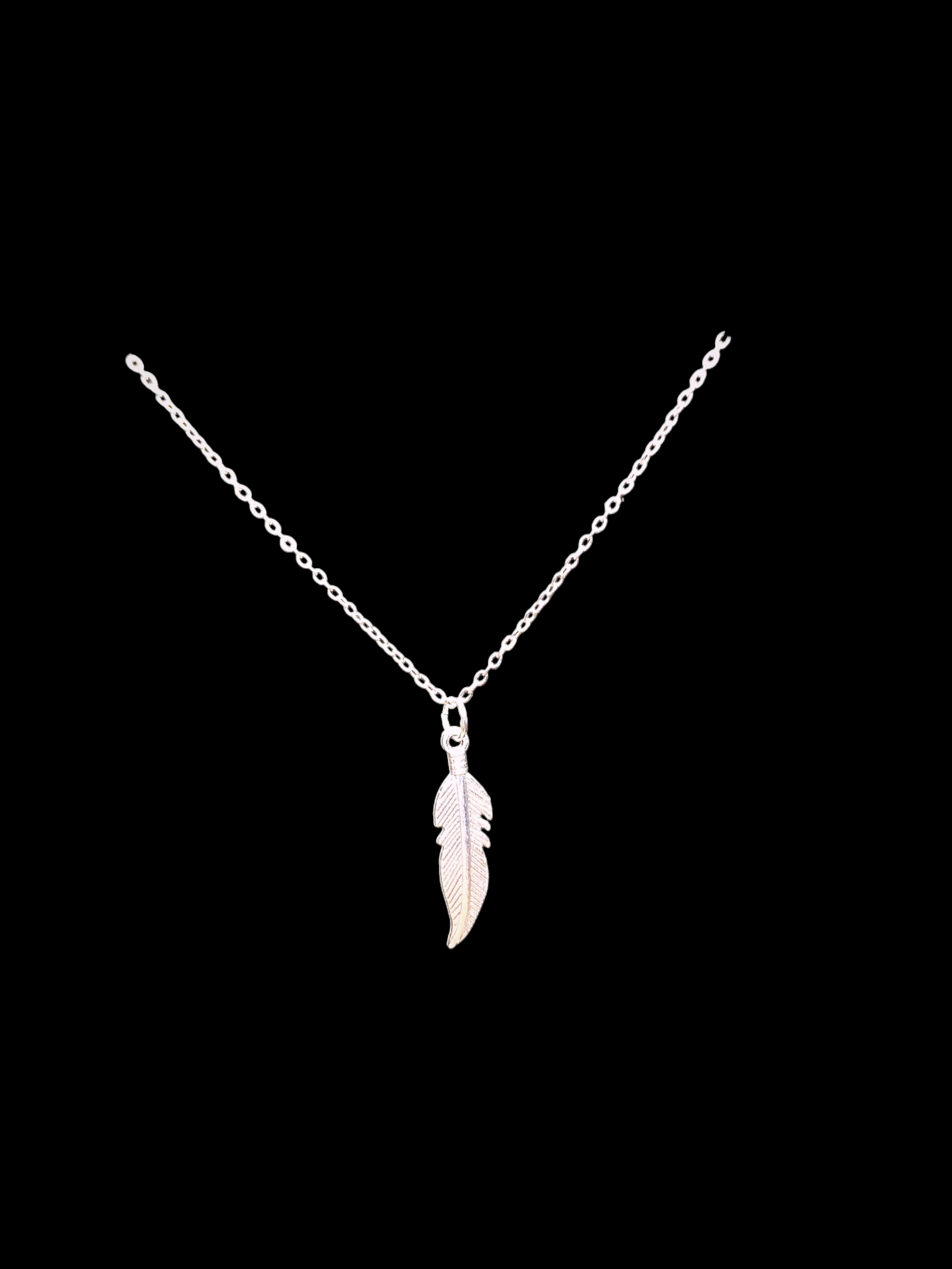 Feather Charm Necklace