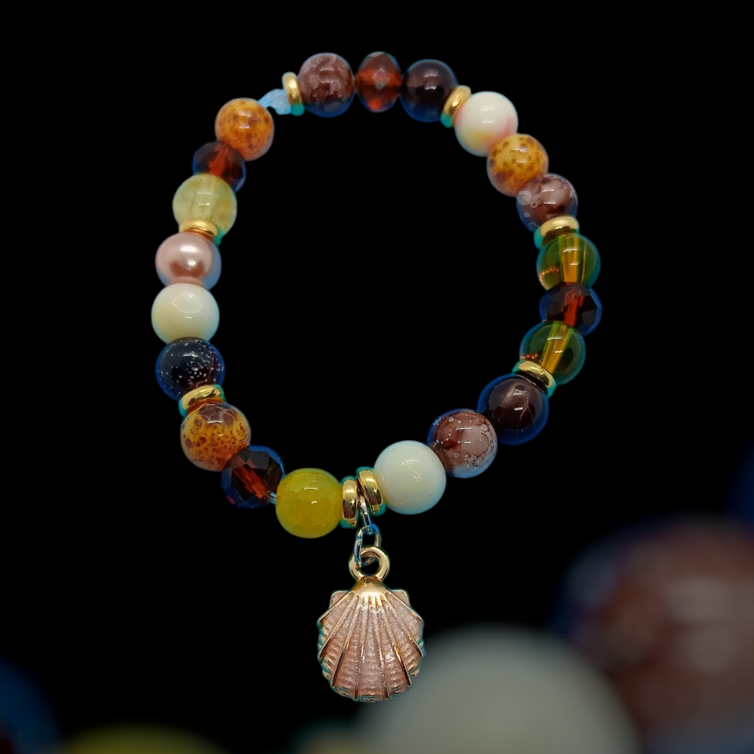 Seashell Charm Bracelet