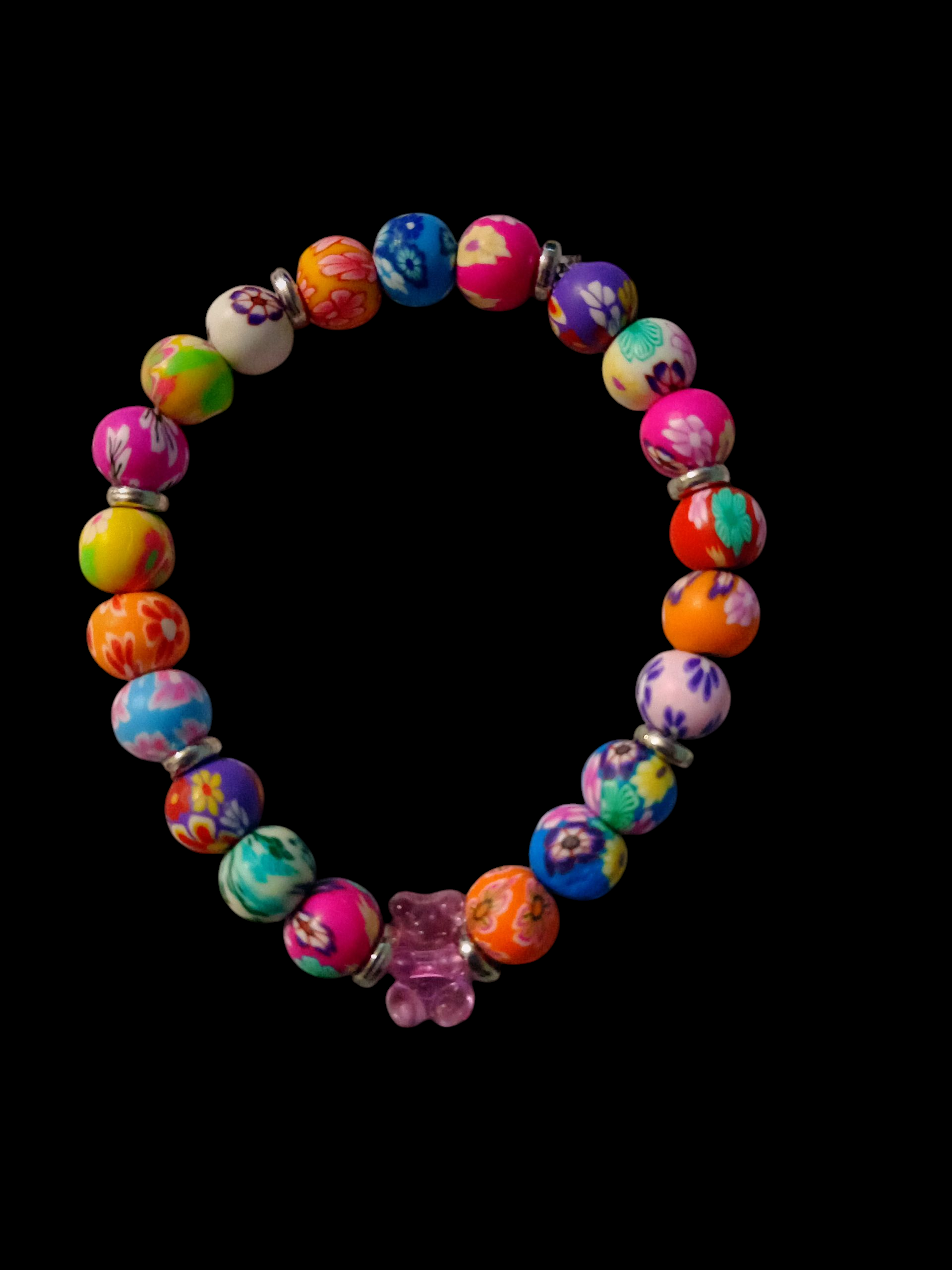 Jelly Bear Charm Bracelet
