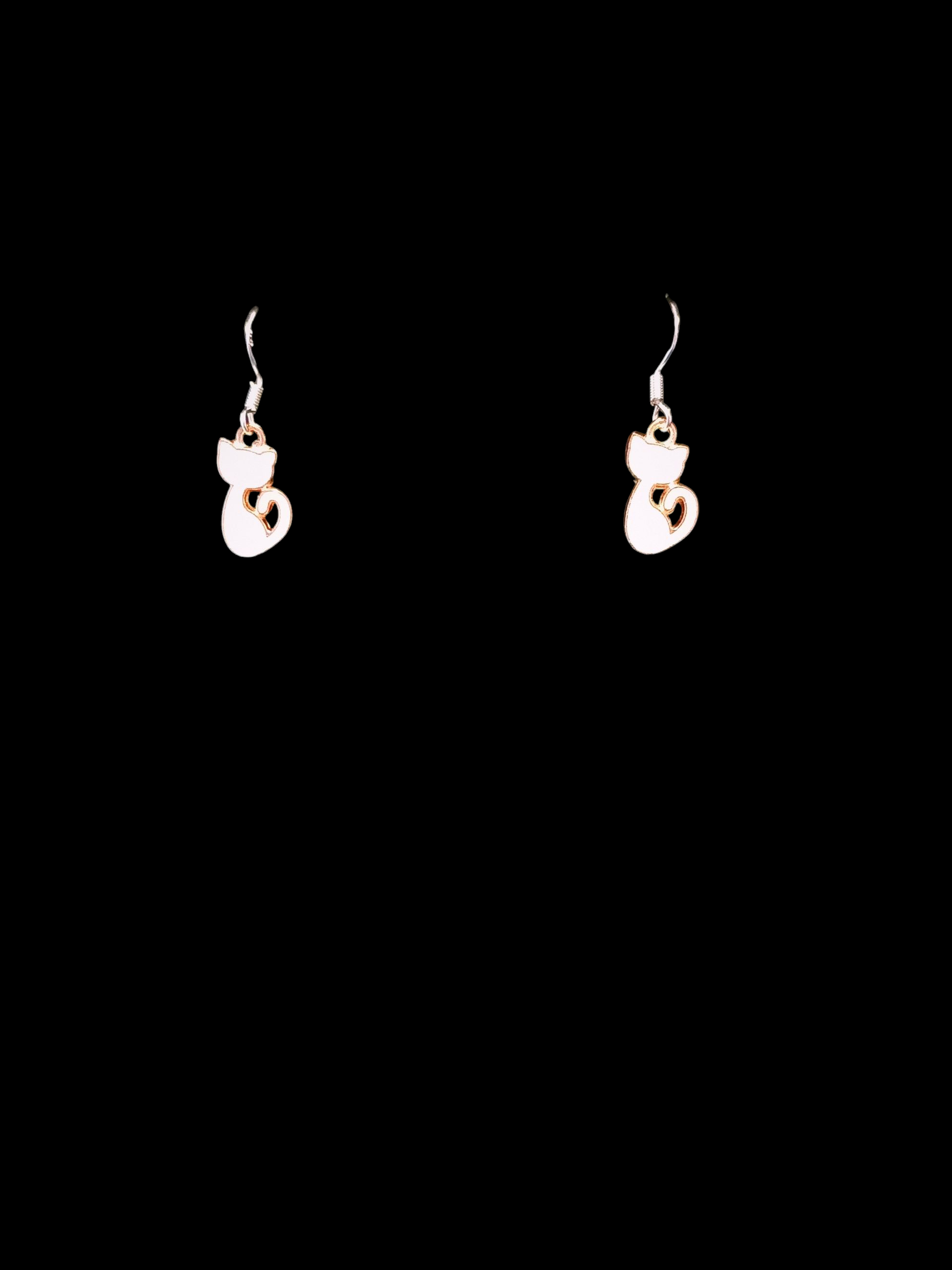 Cat Charm Earrings