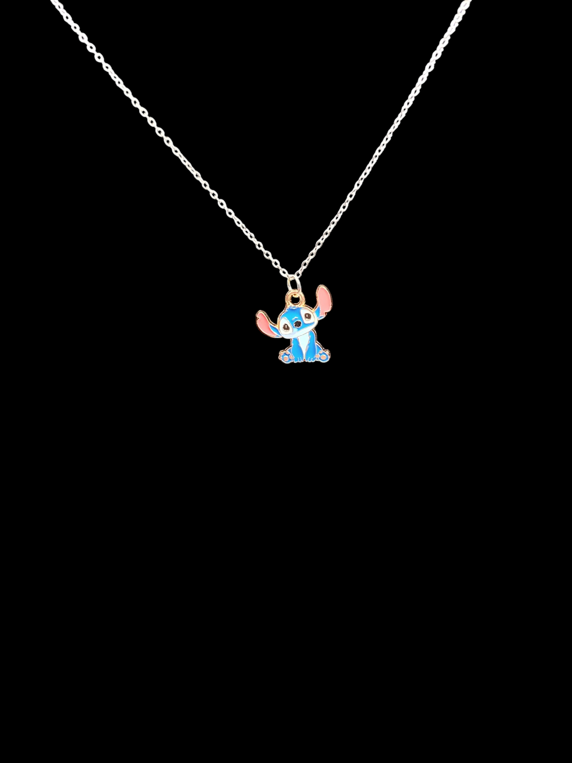 Ohana Charm Necklace (Stitch)