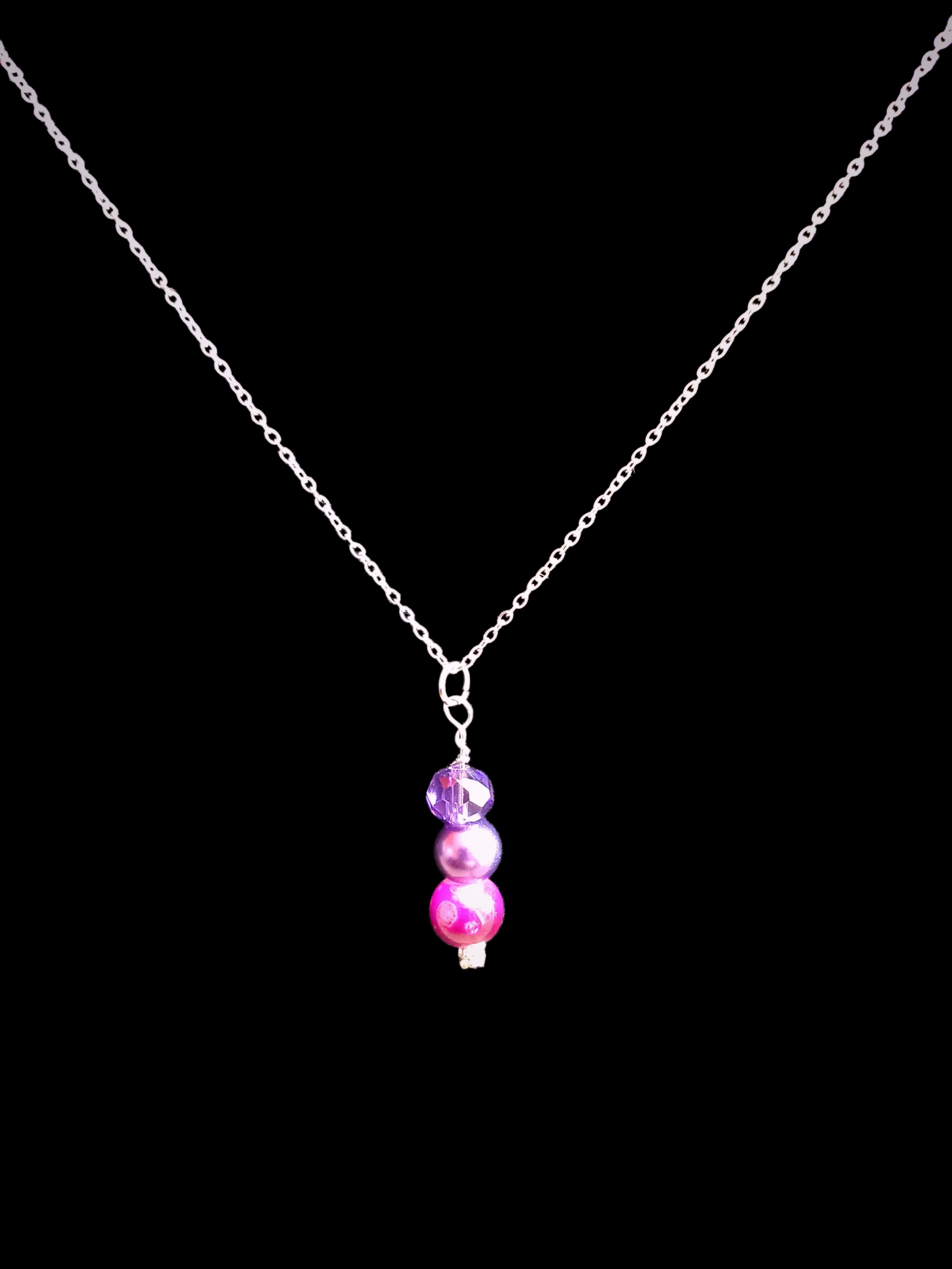 3 Bead Necklace