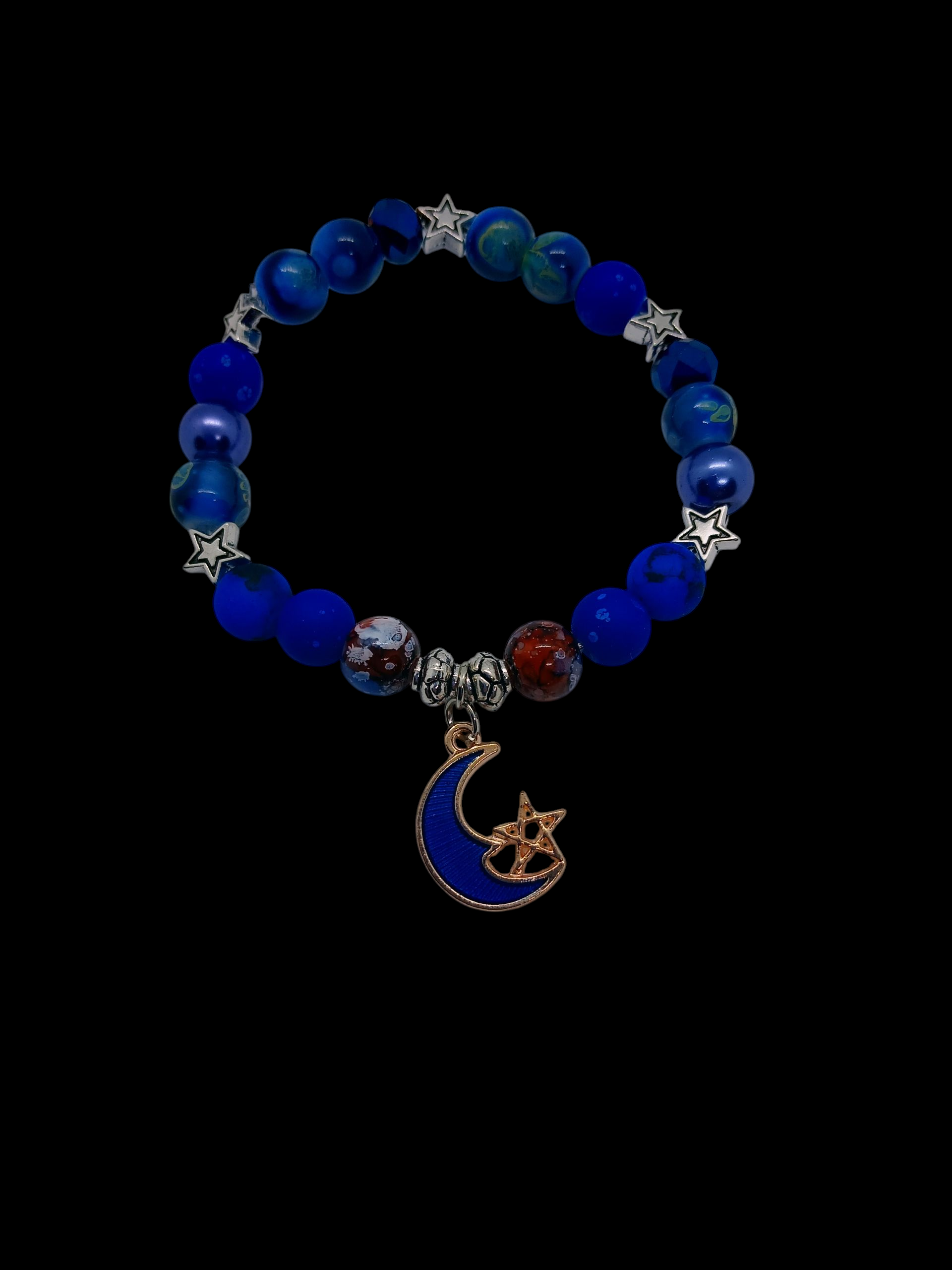 Moon & Star Charm Bracelet